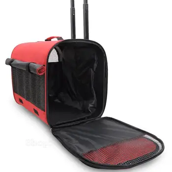 

New Breathable Pet Nest With Wheel Lever Panoramic Skylight Super Breathable Carrier Cat Dog Travel Pet Package