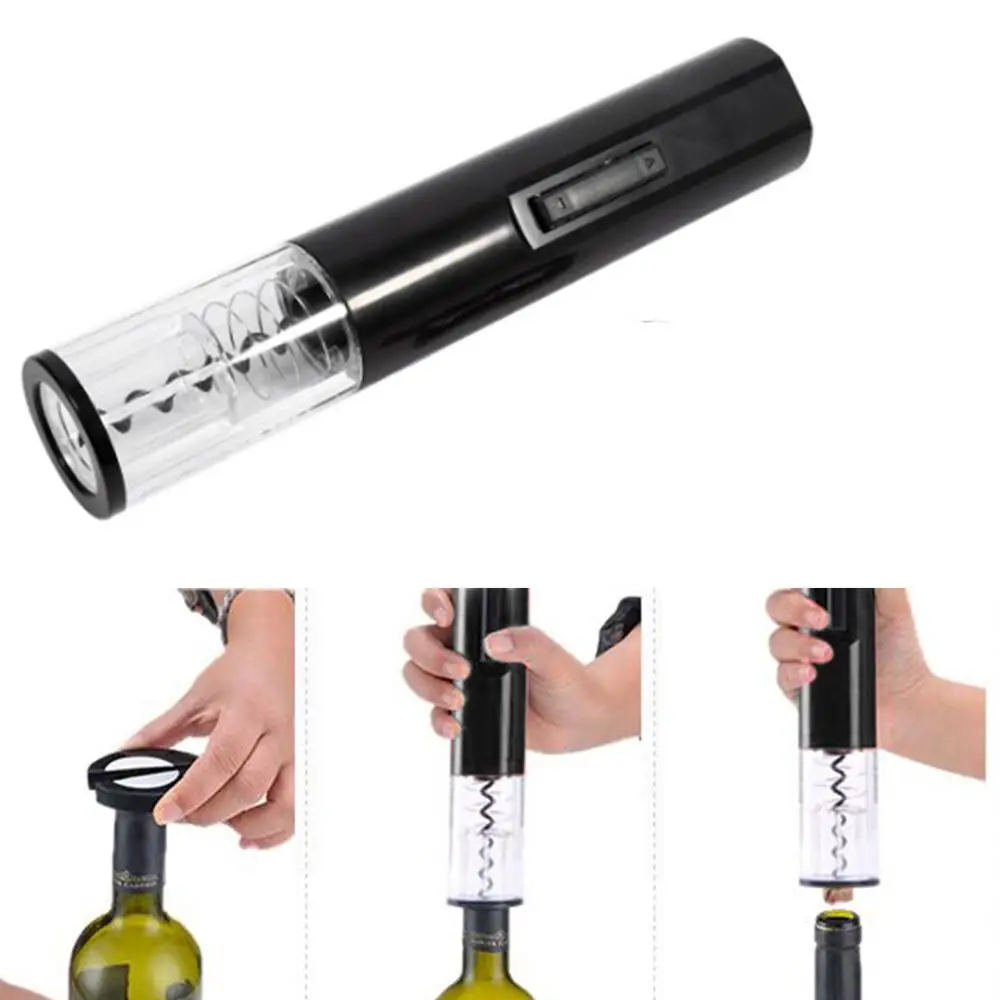 

Original Electric Wine Opener Automatic Christmas Wine Bottle Opener Kit Cordless With Foil Cutter And Rechargeable Battery CD