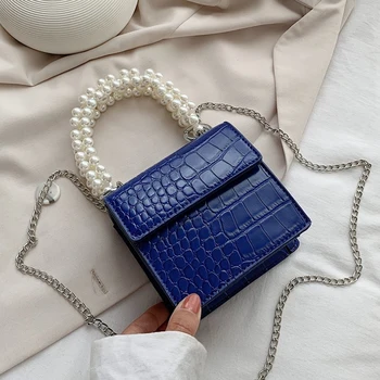 

Pearl Handbags Crossbody Bags For Women 2020 Luxury Handbags Designer Female Small Ladies Hand Sling Tote Shoulder Messenger Bag