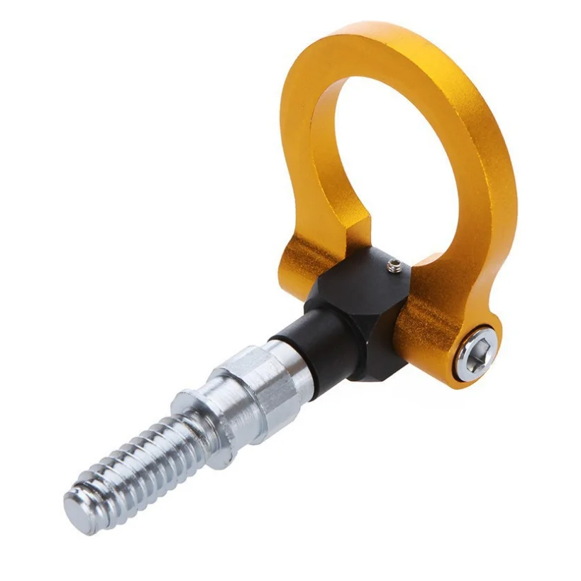 

Universal Car Towing Bar Racing Tow Hook For BMW E30.E34.E36.E39.E46 etc Auto Trailer Ring Accesories