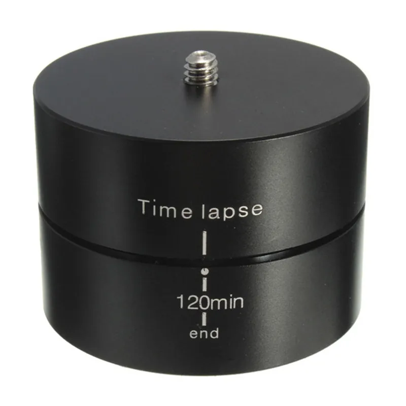 120min-1-4-360-Degrees-Panning-Rotating-Time-Lapse-Stabilizer-Tripod-Adapter-For-Gopro-SJ4000-XIaomi (3)