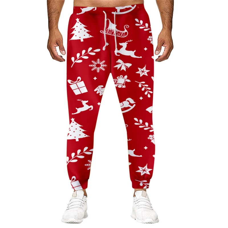 Christmas trousers mens Clearance