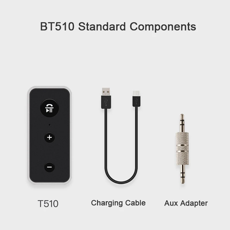 Bluetooth 5,0 приемник автомобильный комплект стерео музыка 3,5 мм AUX аудио беспроводной громкой связи адаптер для наушников динамик с микрофоном Z2