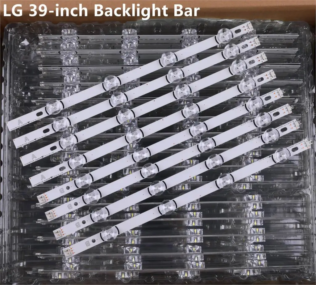 A LED Backlight strip 8 Lamp For LG TV 390HVJ01 lnnotek drt 3.0 39" 39LB5610 39LB561V 39LB5800 39LB561F DRT3.0 39LB5700 39LB650V