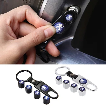 

Dust Airtight Cover For Peugeot 2008 3008 4008 5008 107 206 207 208 408 407 507 506 306 307 308 Sport Wheel Tire Valve Stem Caps
