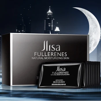 

Fullerene Energizing Serum Set Hydrating Firming Skin Smooth Fine Lines Anti-aging Sleeping Essence Beauty Skin Care