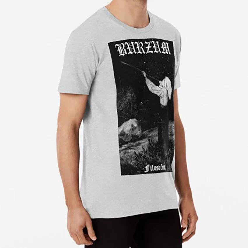 Burzum-Filosofem#1 футболка burzum Черный Металлический mayhem bathory Темный трон varg vikernes dead fenriz venom
