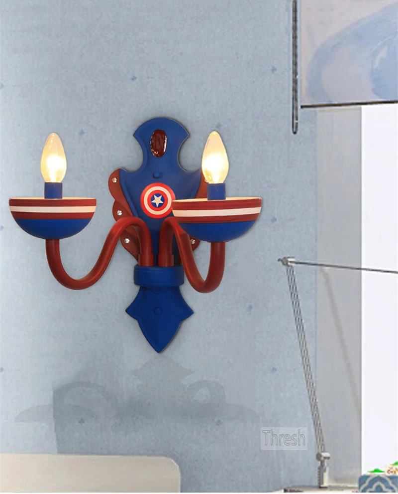 Captain America Led Wall Lamp