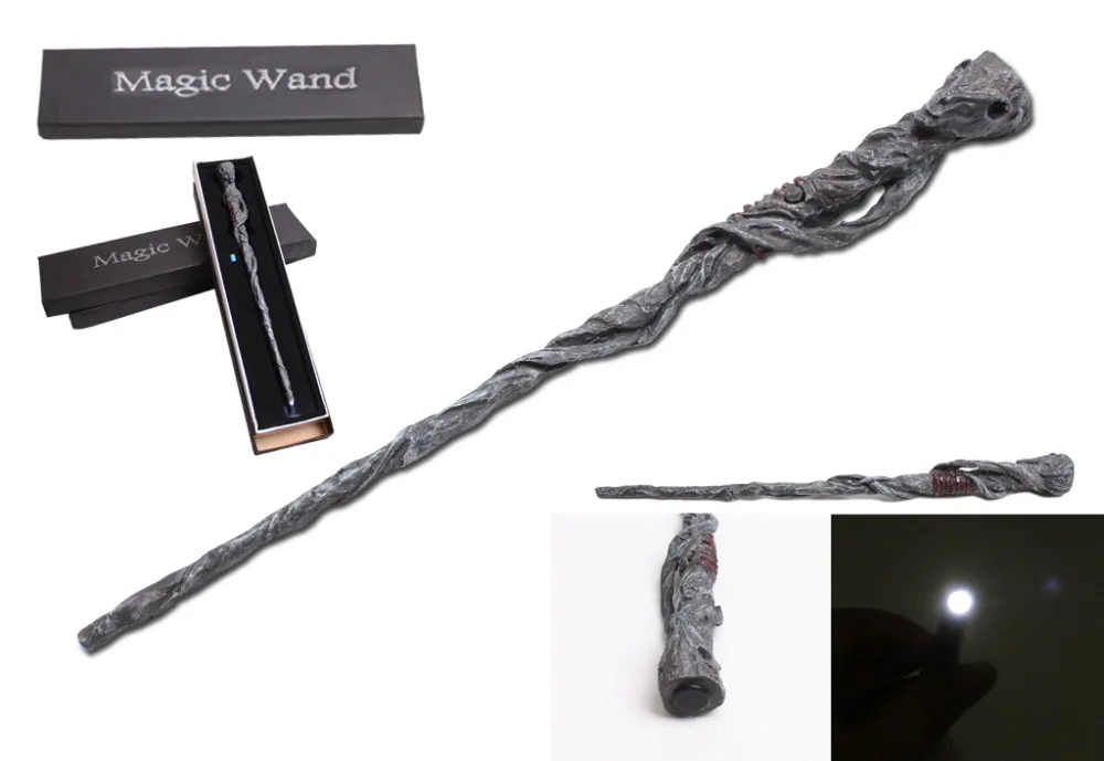 

Led Lighting Wand Christmas Gift Mr Potter Magical Wand Ron Weasley Snape Cosplay Kids Best Toys Miracle Stick Hermione Stage