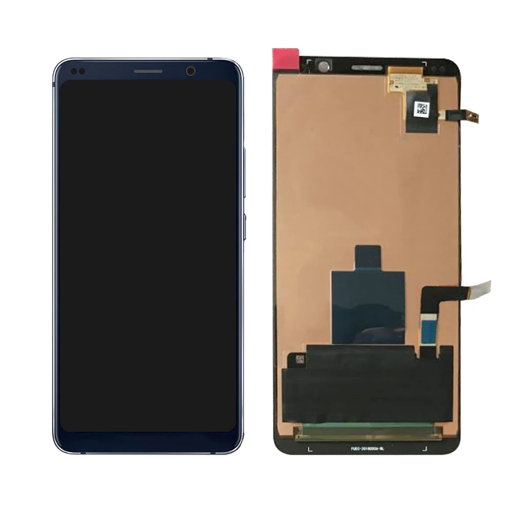 Для NOKIA 9 PureView lcd кодирующий преобразователь сенсорного экрана в сборе для Nokia9 PureView дисплей с заменой рамки отпечатков пальцев
