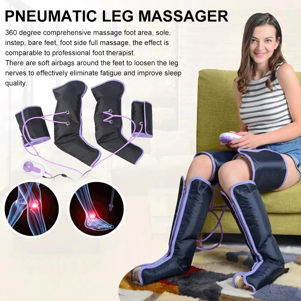 

Air Compression Leg Massager for CirculationRelaxation Calf and Feet Massage Home Massage Instrument