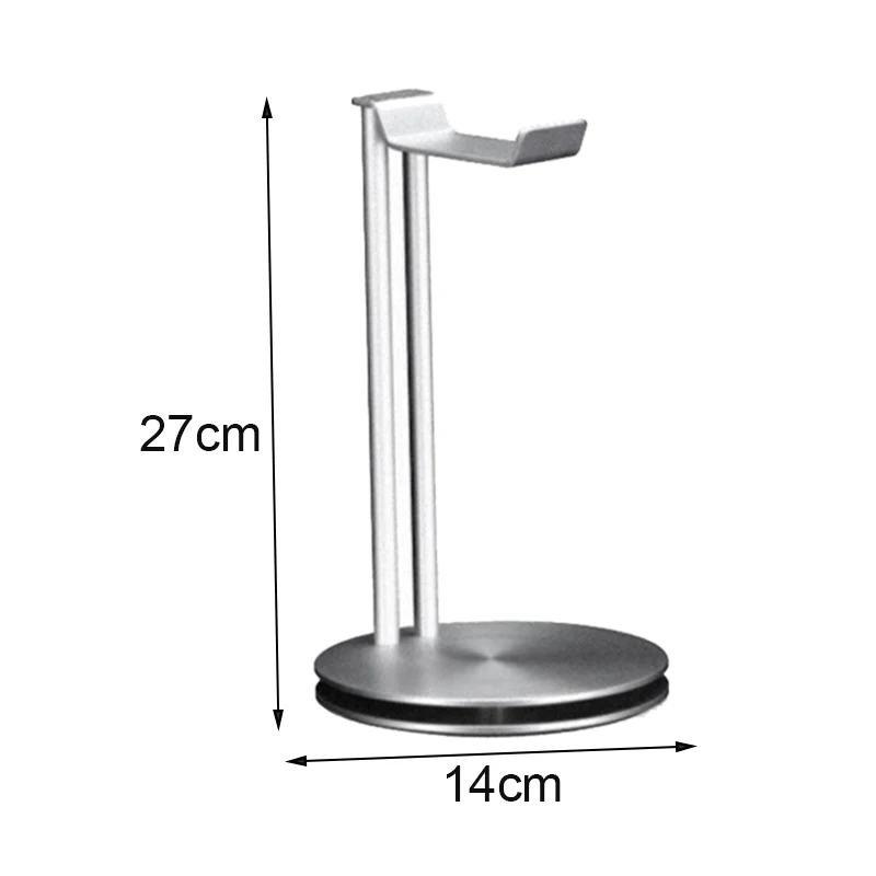 Fashion Desktop Headset Holder Stand Bracket Headphone Display Rack