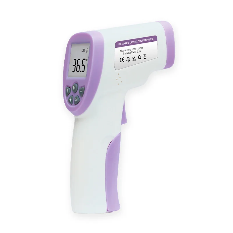 

Digital Portable Infrared Thermometer Body Temperature Gun Non-contact Laser Forehead Baby Fever Temperature