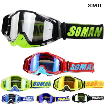 

Hot Selling Speed Step through Motorcycle Off-road Goggles racecraft Wind-proof Glasses Soman SM11