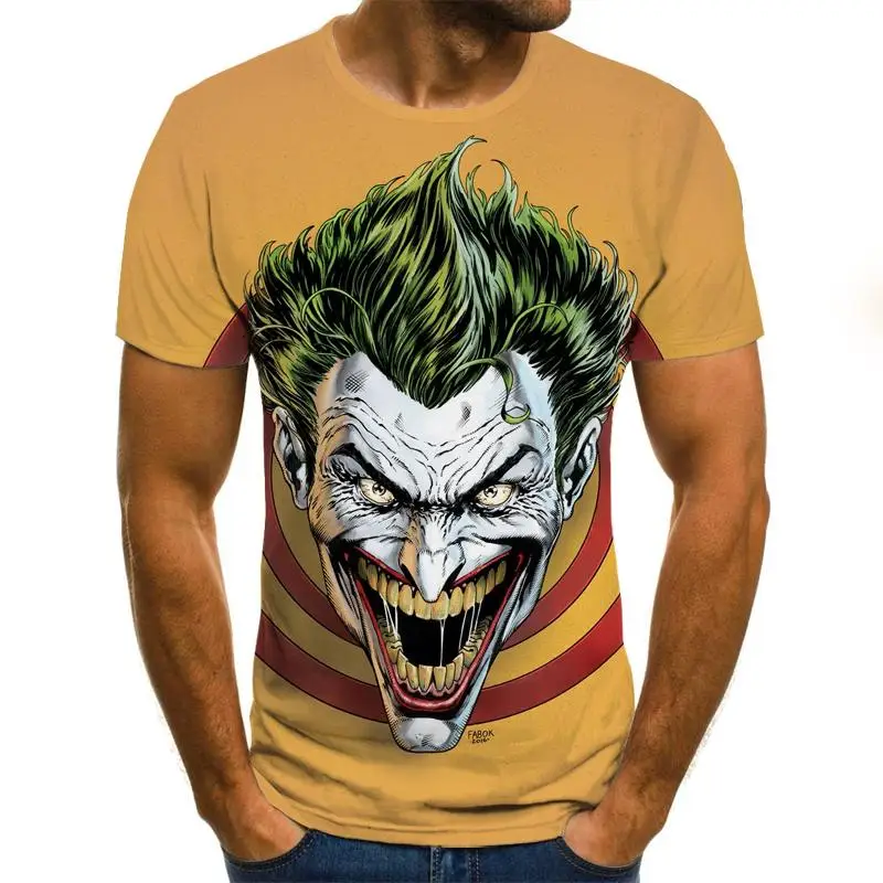Camiseta masculina nova de vero манга curta camisa impresso 3dt повседневный хип-хоп 3d camiseta | Мужская одежда
