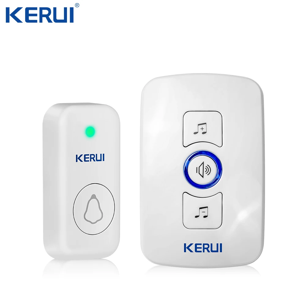 Беспроводной дверной звонок KERUI для домашней безопасности умный колокольчики