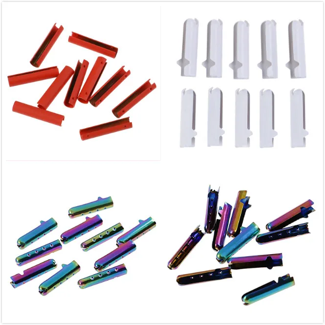 10PCS/lot DIY Shoe Lace Tips Replacement Head Shoestrings Accessories For DIY Shoelaces For Women Men Wholesale
