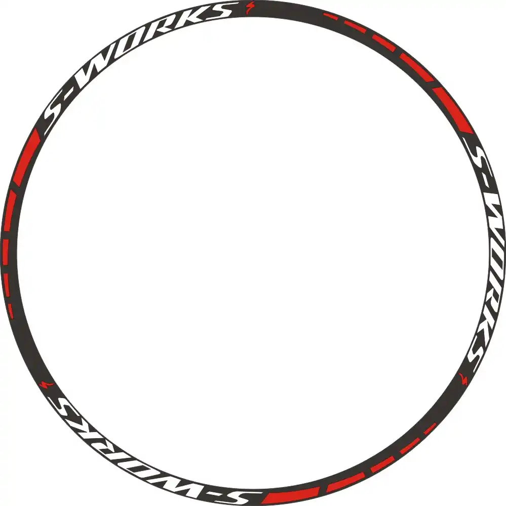 NEW Bike Rim Wheel Stickers Decals For Spinergy Road Bike Replacemant