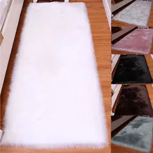 Мохнатый ковер для гостиной, коврик из искусственного меха, коврики для гостиной, шелковые коврики, теплые плюшевые напольные коврики, пушистые коврики для детской комнаты
