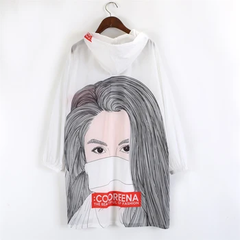 

Hoodies Women Summer Sun protection shirt Anti-UV Hoody
