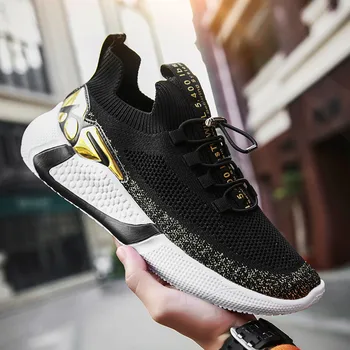 

Summer Fashion Men Sneakers Casual Breathable Walking Shoes Men Tenis Masculino Leisure Fashion Shoes Lac-up Men's Casual Shoes