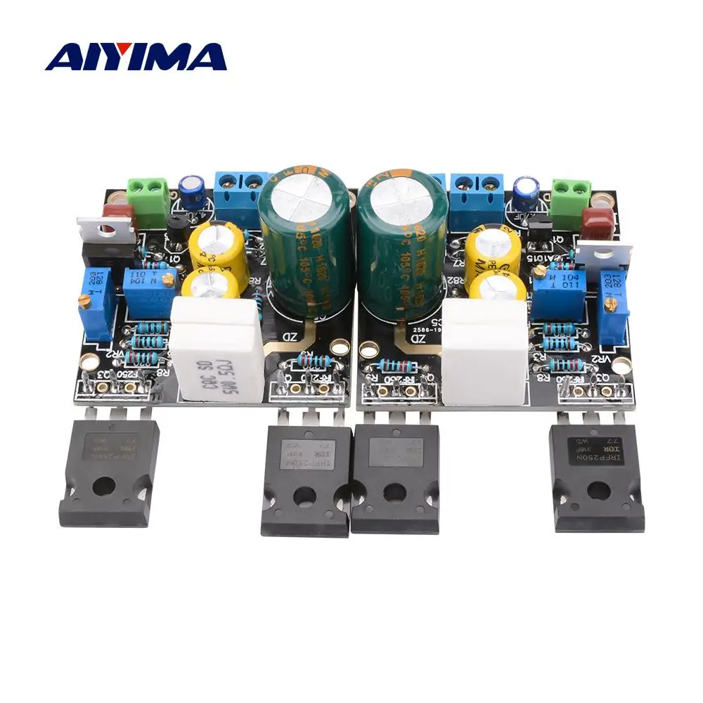 

AIYIMA 2Pcs Amplificador 1969M FET Preamp Bile Amplifier Audio Board 1969 IRF250 Tube Amplifier DC15-60V