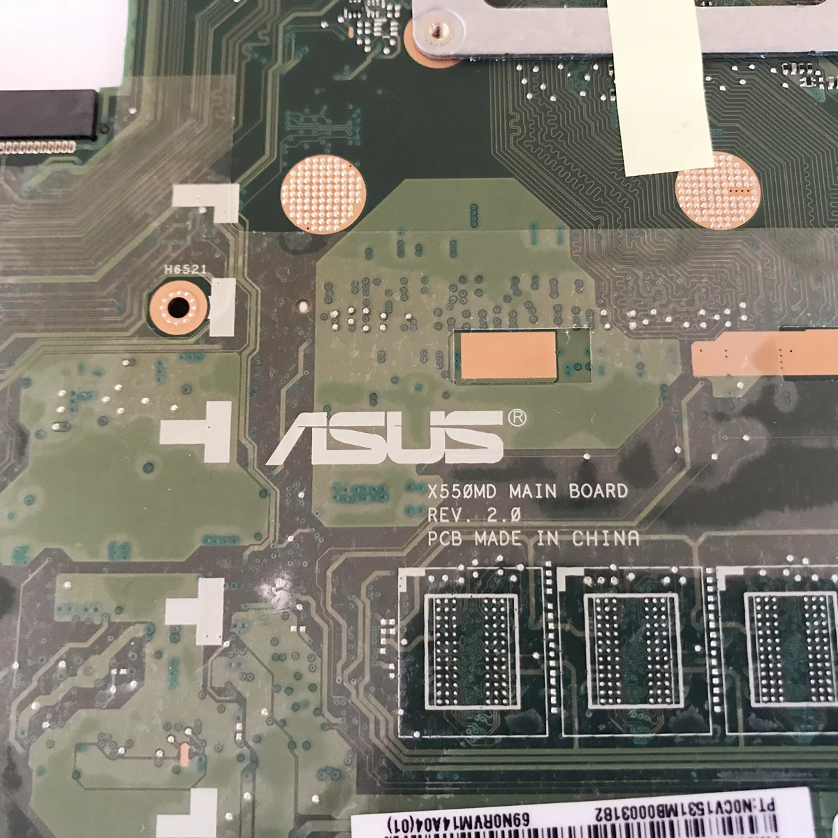 N3540 Процессор X550MJ GT820M материнская плата X550MD REV 2,0 для ASUS X550M X552M Y582M X550MD X550MJ материнская плата тесты Ok