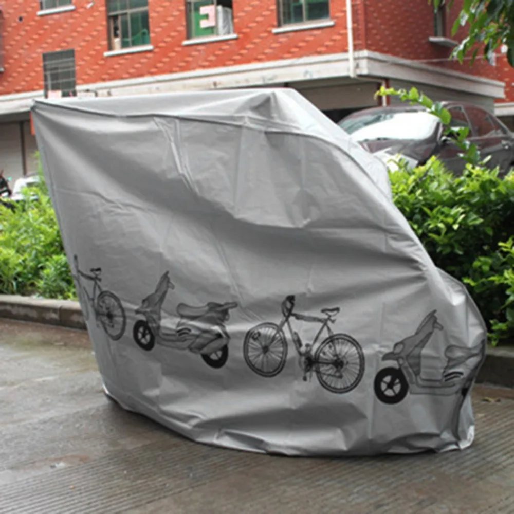 Универсальный Велосипедный дождевик и пылезащитный чехол водонепроницаемый УФ защитный чехол Аксессуары для велосипеда электрический мотоцикл Скутер