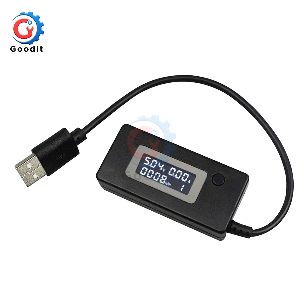 USB тестер Портативный доктор Мини ЖК-экран напряжение измеритель тока мобильное зарядное устройство детектор Вольтметр для телефона