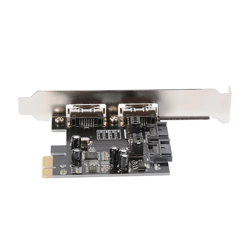 Настольная Плата расширения PCI-E на SATA 3,0 с 2 портами SATA 3,0+ 2 портами Поддержка ESATA система запуска SSD для Windows 2003/XP/Vista/