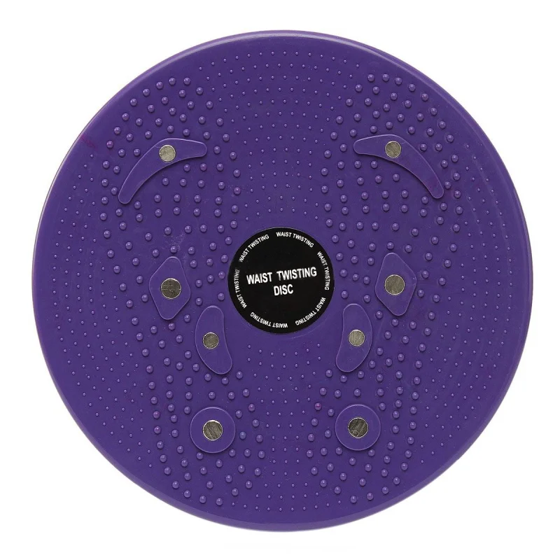 Твист талии кручения диск доска аэробные упражнения фитнес рефлексотерапевтические магниты фиолетовый