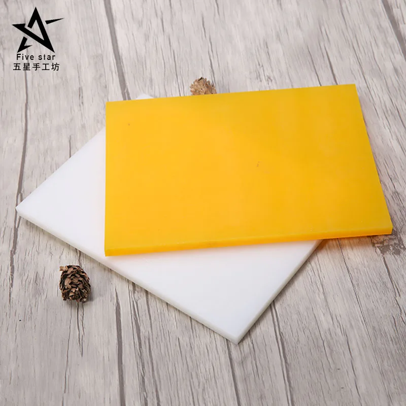 Handmade Leather DIY Pad Plate Ling Cut Rubber Punching Beef Tendon Plastic | Инструменты