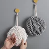 Chenille Hand Towels Kitchen Bathroom Hand Towel Ball with Hanging Loops Quick Dry Soft Absorbent Microfiber Towels 1