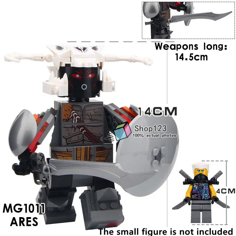

Single Sale Building Blocks Ares Super Heroes The God Of War In Ancient Greek Mythology Model Action Children Gift Toys