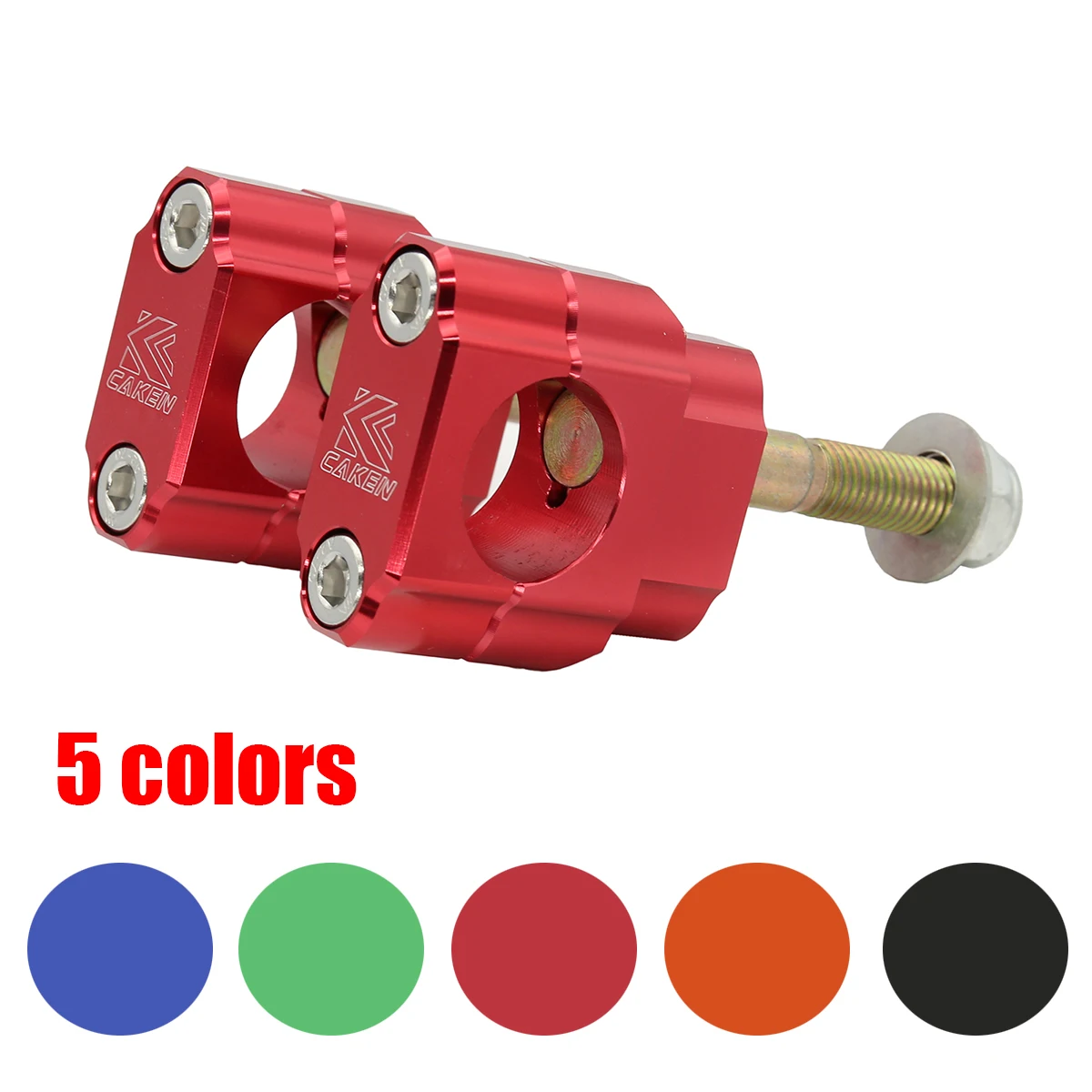 

PRO CAKEN Billet CNC Alloy 7/8" To 11/8" 28mm Fat Bar Handlebar Riser Clamps Bar Mounts ATV Motorcycle Dirt Bike M12