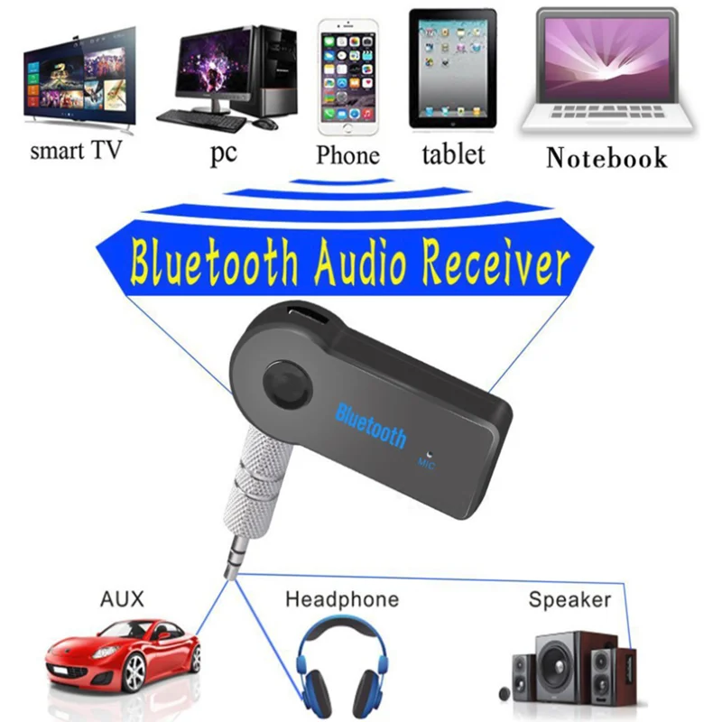3,5 мм разъем Bluetooth приемник автомобильный беспроводной адаптер громкой связи беспроводной Bluetooth адаптер передатчик Авто Музыка для IPhone XR