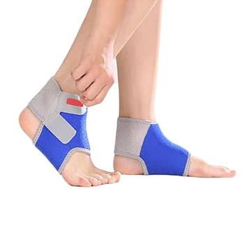 Kinderen 1 Paar Enkel Ondersteuning Dunne Ademend Verstelbare Voet Hak Cover Beschermende Bandage Wrap Guard Protector Fitness