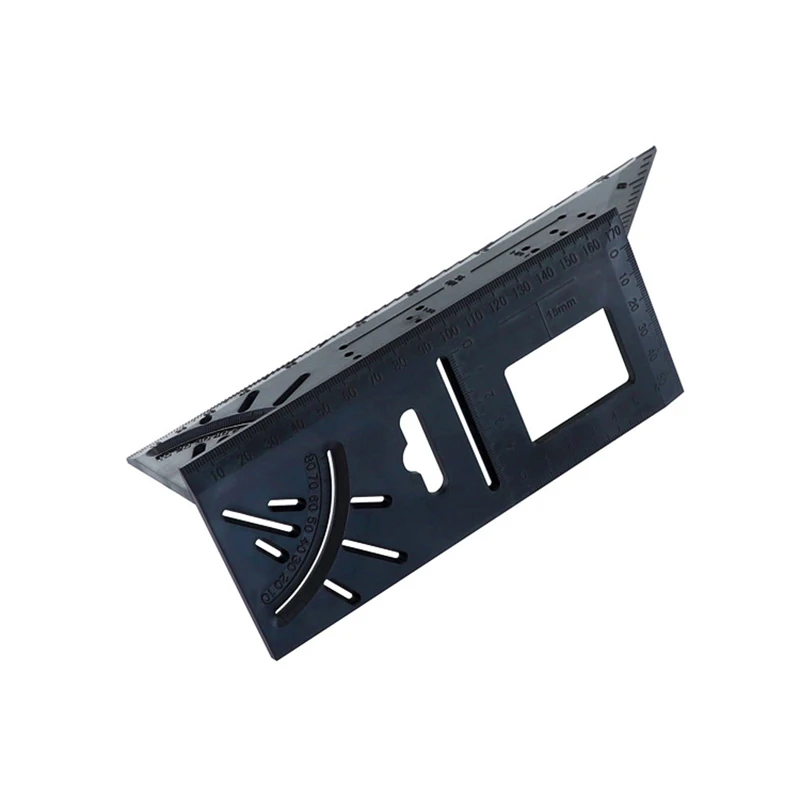 

3D Corner Ruler Woodworking Scribe Mark Line Gauge T-Type Ruler Square Layout Miter 90 Degree Gauge Measuring Gauging Carpente