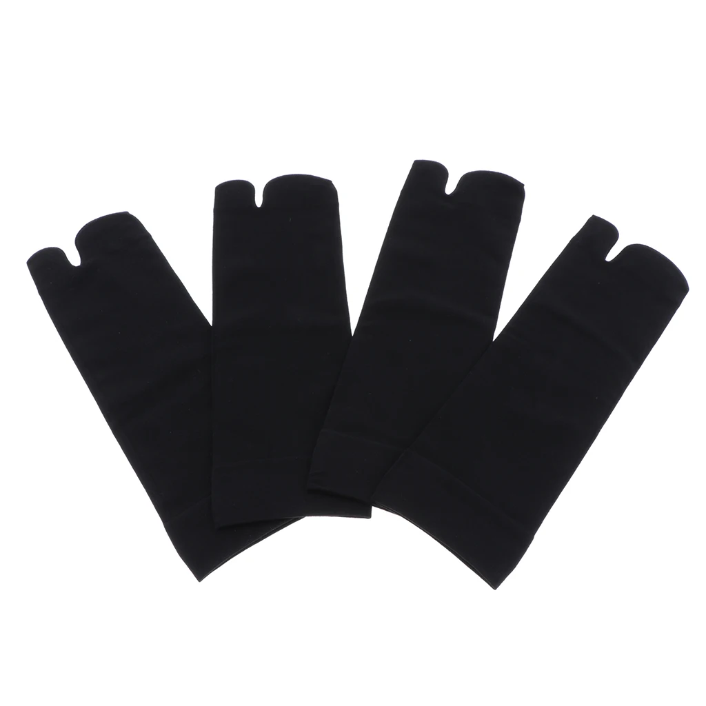 2 Pairs Women Mens Silky Tabi Socks Non Slip Ankle Breathable Crew Socks