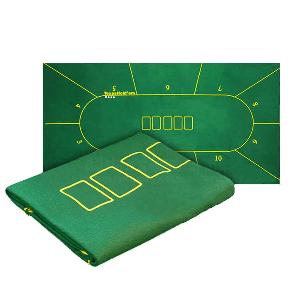 Покерная скатерть Техасский покерный макет скатерть войлок 10 игроков покерный коврик/ТАПИС покер 180*90 см