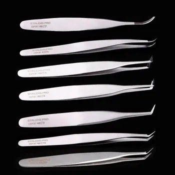 

Professional Eyelash Extension Tweezer High Precision Stainless Closure Eyebrow Tweezers Makeup Tool