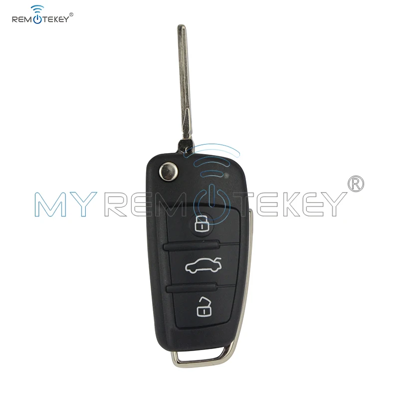 Ключ дистанционного управления 8P0 837 220 D для Audi A3 TT 2006 2013 434 МГц ID48 HU66 3 кнопочный