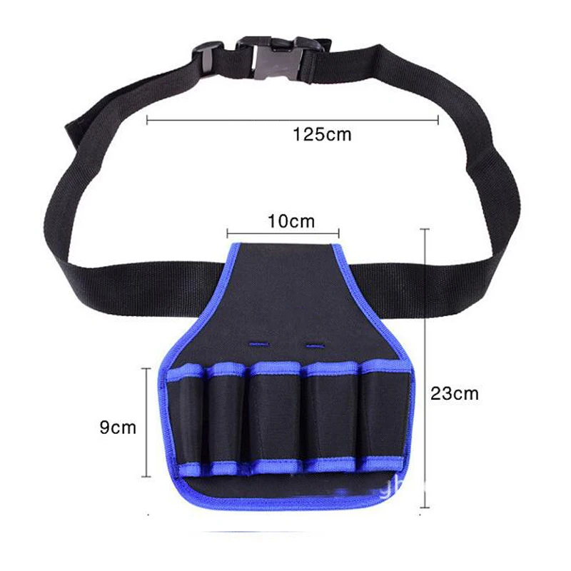 Portable Electrician Tool Pouch Multi-tool pocket Impact Driver Drill Holster Electric Cordless Drill Holder Waist Tool Bag
