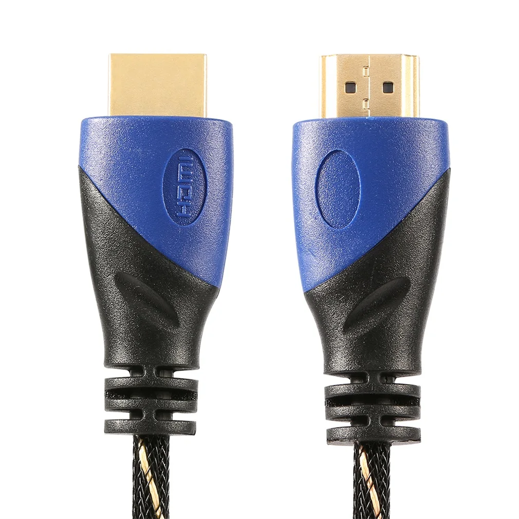 LESHP высокоскоростной 3 м/10ft синий+ черный HDMI 4 к x 2 к кабель высокой четкости 5 шт. поддерживает 3D и аудио канал возврата