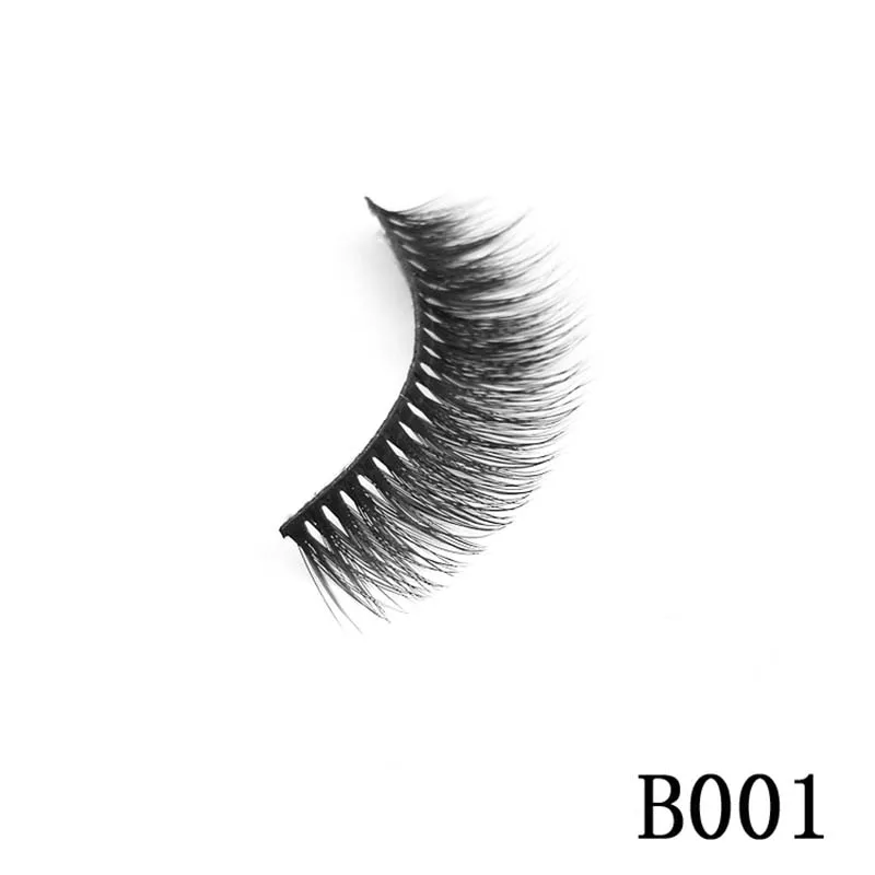 

Three Pairs of Handmade 25 MM 3D Faux Mink False Eyelashes