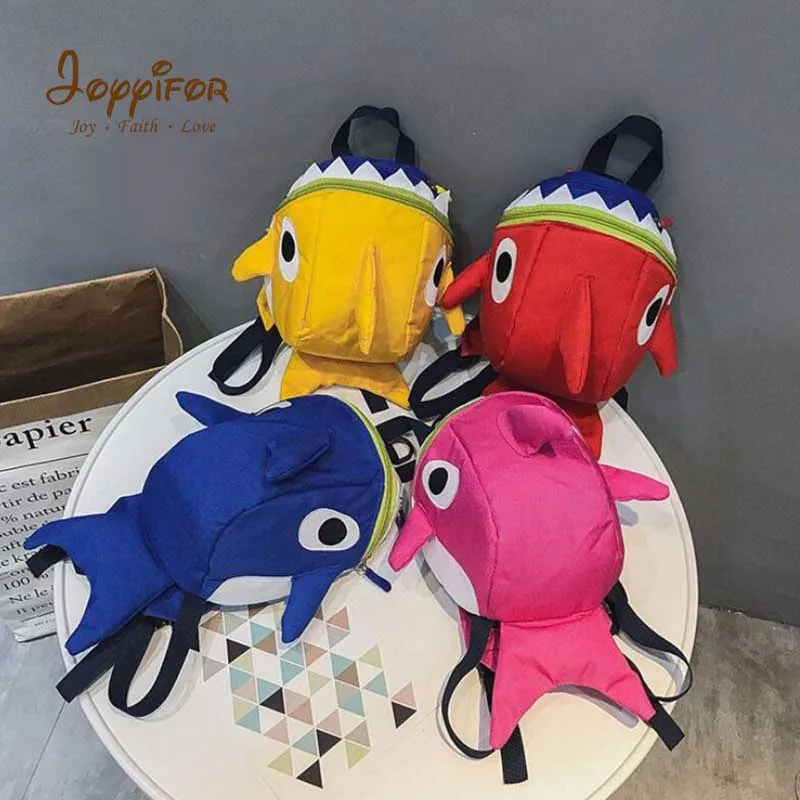 FGHGH Мультфильм Акула 3D модель школьные сумки детские Mochilas Школьный рюкзак лучшие подарки для мальчиков и девочек дети милые мини дорожные сумки