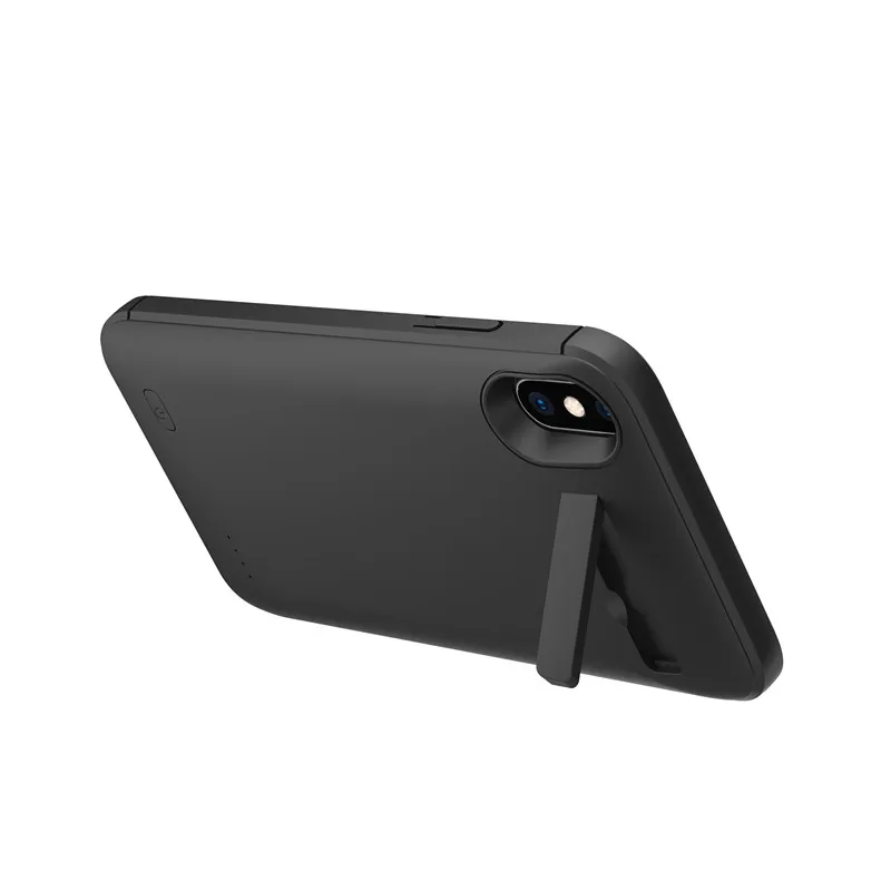 Для iPhone XR чехол для аккумулятора 4500 мАч ударопрочный внешний аккумулятор зарядное устройство чехол для iPhone X XS Max стенд Charing чехол