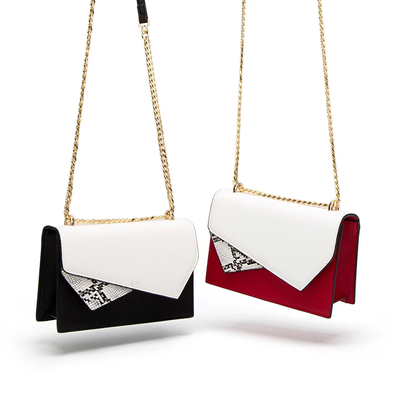 

Fashion Shoulder Bag Women 2020 New Casual Ladies Red Crossbody Bags Chain Magnetic Buckle Black Diagonal Small Square Bag Woman