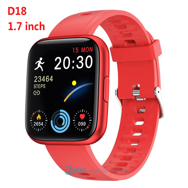 Fashion Smart Watch Men Women Smartwatch For Android IOS Electronics Smart Clock Fitness Tracker Silicone Strap Smart-Watch