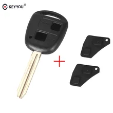 KEYYOU 2 кнопки чехол для дистанционного ключа от машины Стайлинг